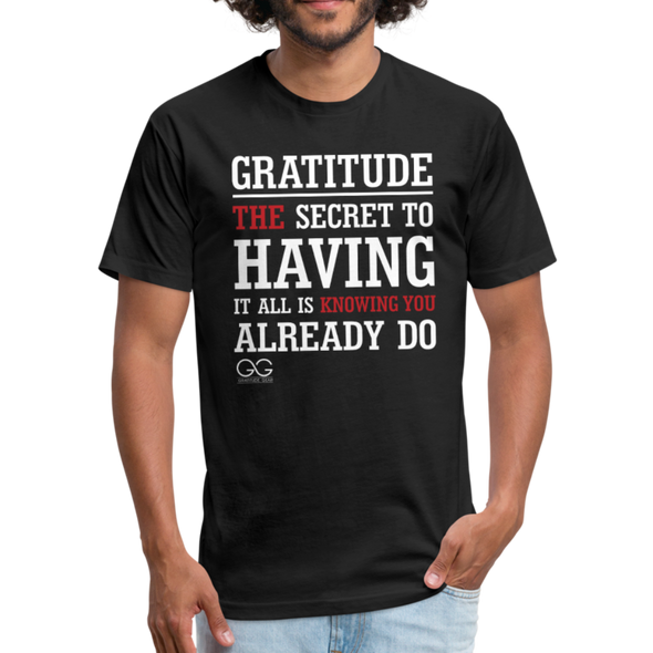 Gratitude Definition - black