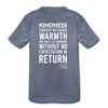 Kids' Premium T-Shirt Kindness Definition - heather blue