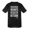 Kids' Premium T-Shirt Kindness Definition - charcoal gray