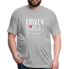 Driven by gratitude t-shirt - heather gray