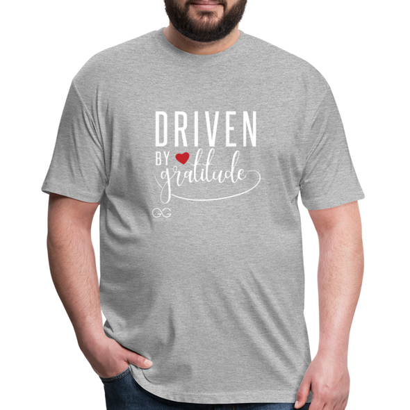 Driven by gratitude t-shirt - heather gray