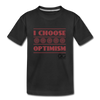 I choose optimism Organic T-Shirt - black