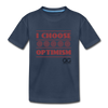 I choose optimism Organic T-Shirt - navy