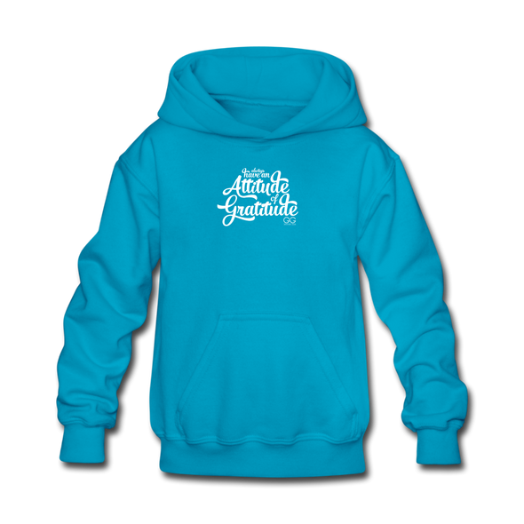 Kids' Hoodie - turquoise