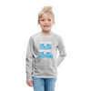 Gratitude is riches complaint is poverty Kids' Premium Long Sleeve T-Shirt - heather gray