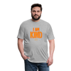 i am kind Fitted Cotton/Poly T-Shirt by Next Level - heather gray