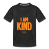 I AM KIND Kid’s Premium Organic T-Shirt - black