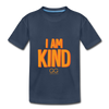 I AM KIND Kid’s Premium Organic T-Shirt - navy