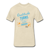 Gratitude turns what we have into enough Fitted Cotton/Poly T-Shirt by Next Level - heather cream