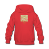 Kids' Hoodie GRATITUDE IS A POWERFUL CATALYST FOR HAPPINESS - red