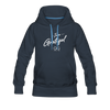 I Am Grateful Women’s Premium Hoodie - navy