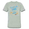Gratitude turns what we have into enough Unisex Tri-Blend T-Shirt - heather gray