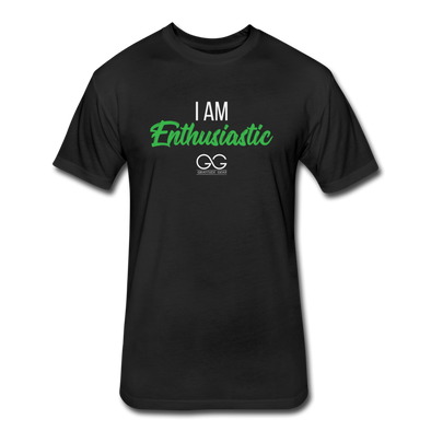I Am Enthusiastic mens t-shirt - black