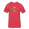 I Am Enthusiastic mens t-shirt - heather red