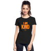 I am Kind  Women’s Premium Organic T-Shirt - black