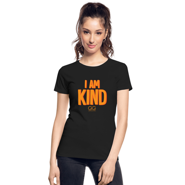 I am Kind  Women’s Premium Organic T-Shirt - black