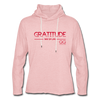 Gratitude Way of Life Unisex Terry Hoodie - cream heather pink