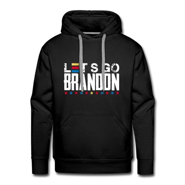 Lets Go Brandon Men’s Premium Hoodie - black