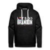Lets Go Brandon Men’s Premium Hoodie - charcoal grey