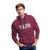 TRUTH Men’s Premium Hoodie - burgundy