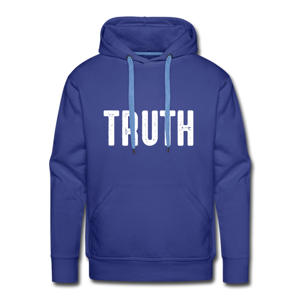 TRUTH Men’s Premium Hoodie - royal blue