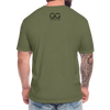 Lets Go Brandon Fitted Cotton-Poly T-Shirt - heather military green