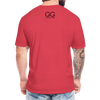 TRUTH Fitted Cotton/Poly T-Shirt - heather red