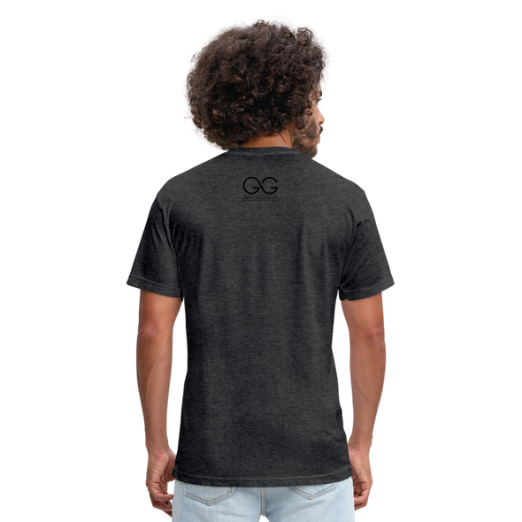 Freedom 2 Fitted Cotton-Poly T-Shirt - heather black