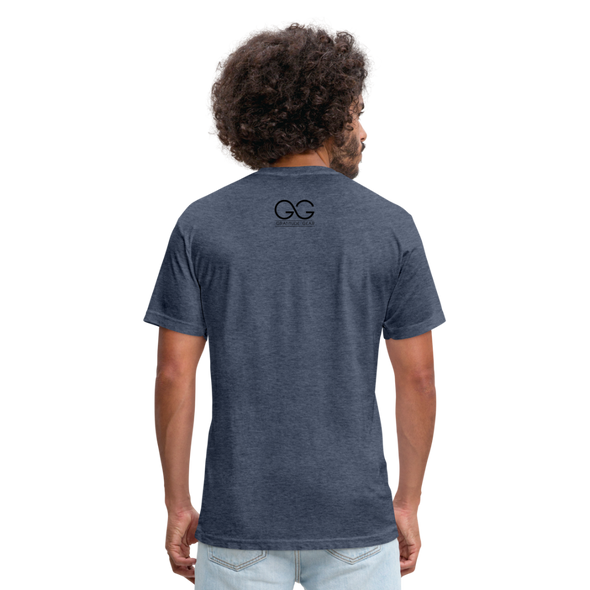 Freedom 2 Fitted Cotton-Poly T-Shirt - heather navy