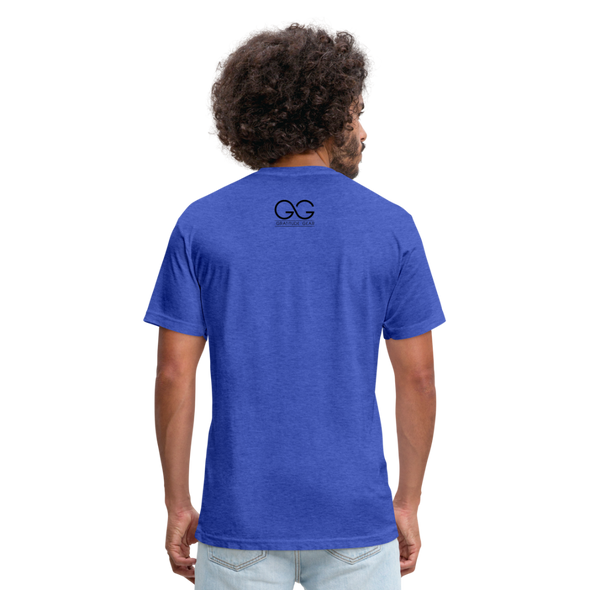 Freedom 2 Fitted Cotton-Poly T-Shirt - heather royal