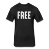 FREE Fitted Cotton/Poly T-Shirt - black