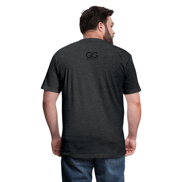 FREE Fitted Cotton/Poly T-Shirt - heather black