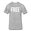 FREE Fitted Cotton/Poly T-Shirt - heather gray