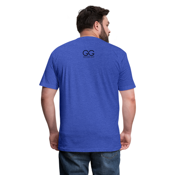 FREE Fitted Cotton/Poly T-Shirt - heather royal
