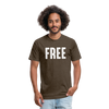 FREE Fitted Cotton/Poly T-Shirt - heather espresso