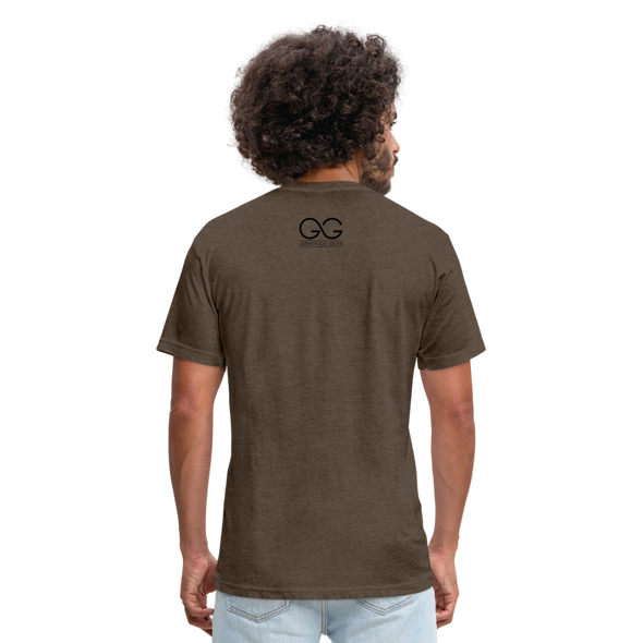 FREE American Fitted Cotton-Poly T-Shirt Unisex - heather espresso